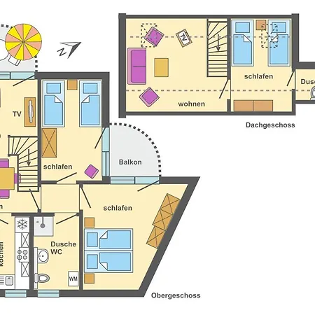 Freesenbruch 1 6 - Freesenblick Daire *